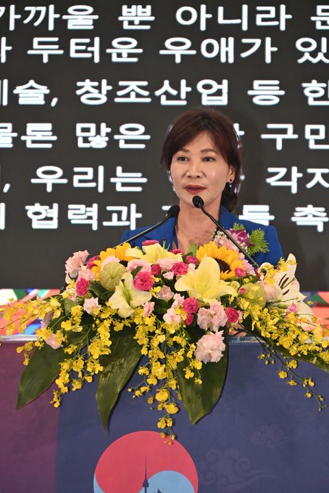 ▲TTE 台北國際觀光博覽會籌備委員會主委暨台北市旅行公會理事長駱炫宏。　記者-王政／攝
