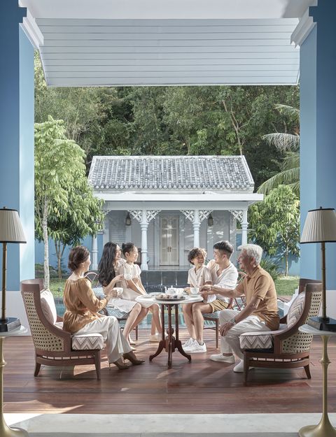 ▲多人家族旅行，在後疫情時代蔚為風尚。　圖：富國島翡翠灣 JW 萬豪度假酒店／提供