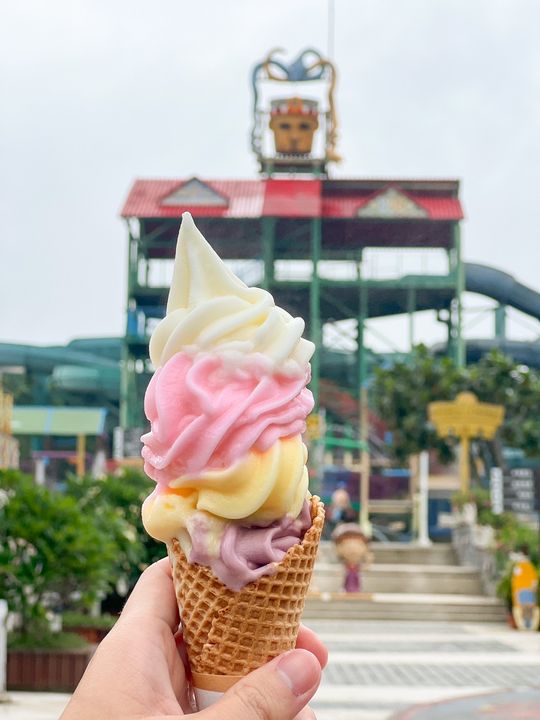 ▲馬拉灣迎接25周年慶，推出網美沙灘區與冰淇淋活動，迎戰酷暑。　圖：麗寶樂園渡假區／提供