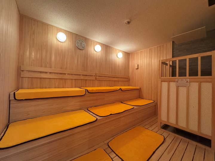 ▲Route Inn 多數大浴場皆有附設三溫暖設備。　圖：ルートインジャパン株式会社／提供