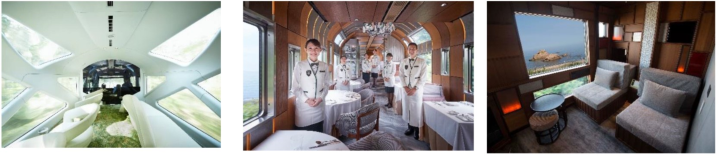 觀光列車「四季島」提供最高端的旅行體驗。　圖：東日本旅客鉄道株式会社／提供