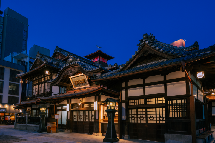 愛媛縣的道後溫泉是日本三大古湯之一。　圖：shutterstock／來源