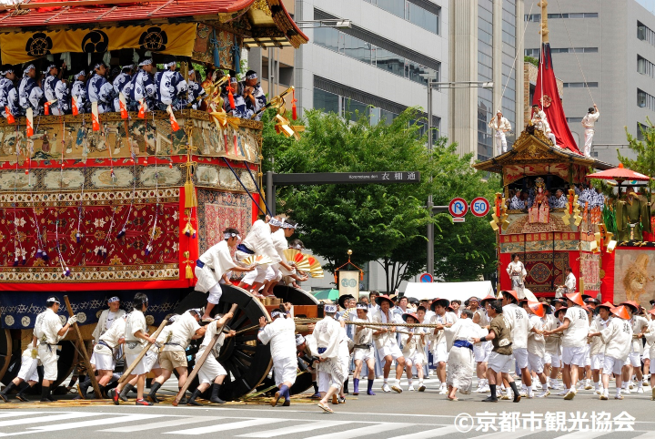 ▲山鉾巡行是京都祇園祭最受關注的活動　圖：©京都市觀光協會／提供