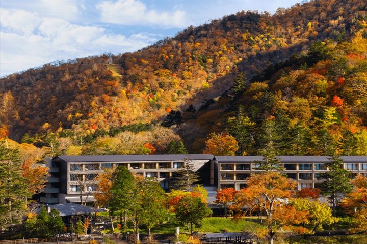 頂奢旅宿「麗思卡爾頓日光」的秋日一景。　圖：太平洋旅行社／提供