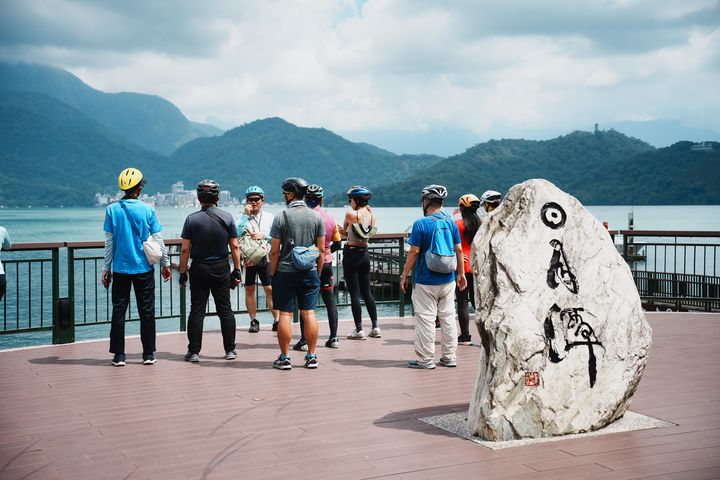 2025「日月潭 Come!BikeDay」自行車系列活動，有5條自行車領騎導覽限定路線。　圖：日月潭國家風景區管理處／提供 