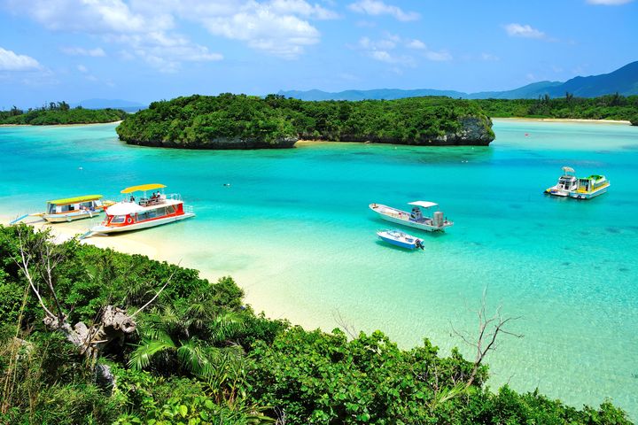 石垣島川平灣是「米其林綠色指南日本篇」評選三星級景點。　圖：shutterstock／來源 