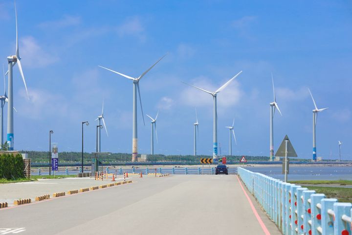 ▲台中海洋館週邊景點－高美自行車道。　圖：臺中市政府觀光旅遊局／提供