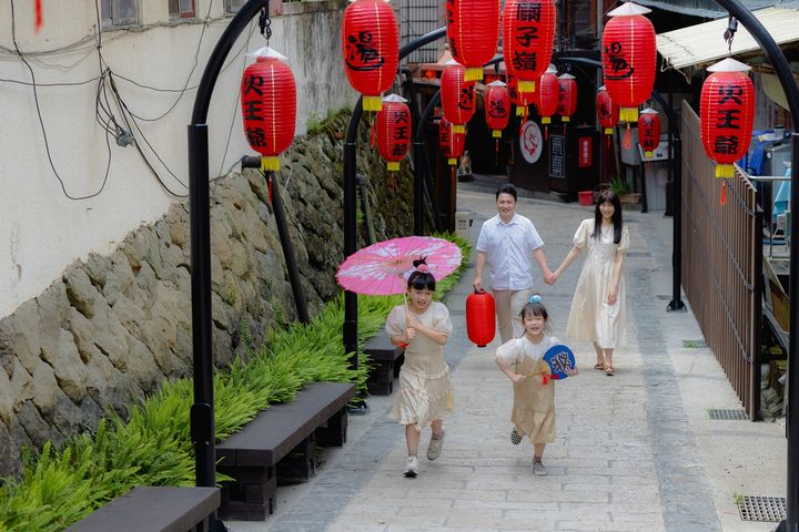 關子嶺老街。　圖：西拉雅國家風景區管理處／提供