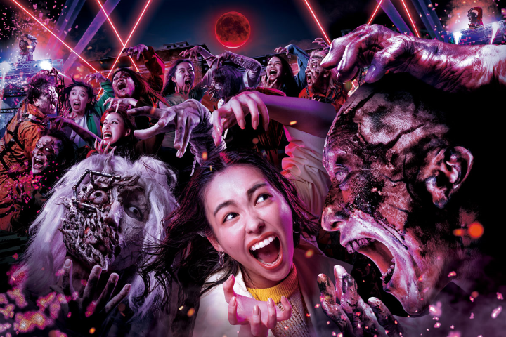 ▲深夜狂暴化的僵屍群舞將一路熱舞到天明。　圖：TM & © 2025 Universal Studios. All rights reserved.日本環球影城／提供
