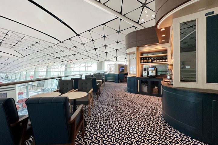 香港航空香港國際機場－遨堂貴賓休息室。　圖：香港航空／提供 