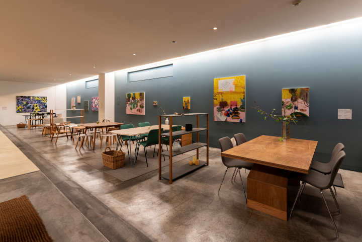 ▲2024年 Cafe Don Bai Sfera 之展示空間。 圖:岡はるか/攝