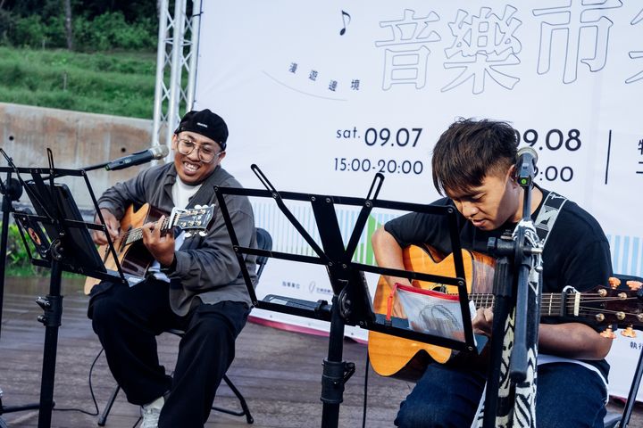 ▲演出嘉賓-黑色素樂團。 圖:西拉雅國家風景區管理處/提供