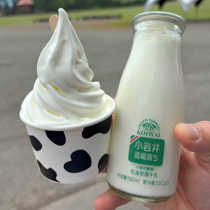 ▲小岩井農場自產乳製品。 圖:向日遊/提供