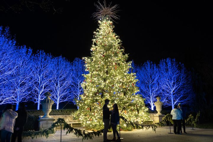 ▲費城鄉村隆伍德花園聖誕特展。 圖:美國國家旅遊局/提供