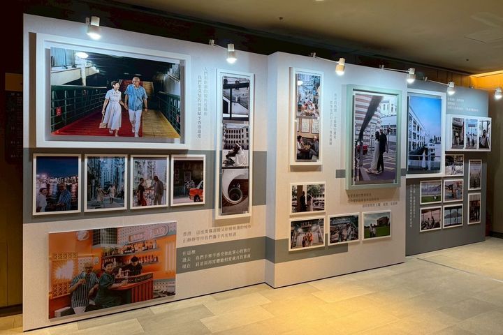 ▲「銀潮來襲:樂齡旅行拍出潮香港」即日起至10/12於松菸誠品三樓電梯口展出。 圖:香港旅遊發展局/提供