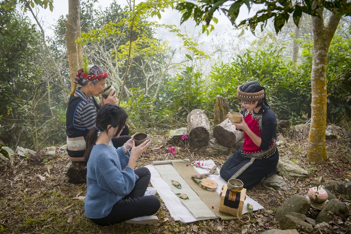 ▲茂管處與寶山部落山茶業者合力打造「山之道！品味部落野趣茶席」特色旅遊體驗。　圖：茂林國家風景區管理處／提供
