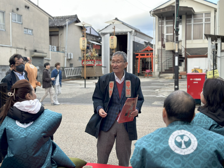 ▲工作人員將帶著遊客一步一步導覽天神祭的活動內幕。　圖：VALUE MANAGEMENT／提供