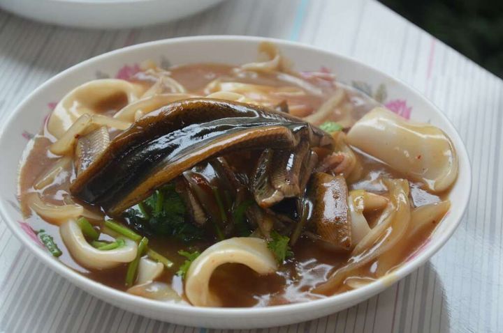 ▲特色小吃鱔魚意麵。　圖：台南市政府觀光旅遊局／提供