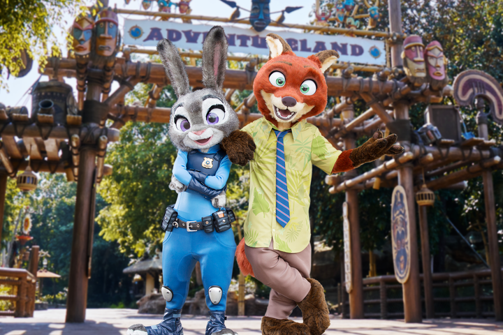 ▲隨著《動物方城市 2》於11月上映，茱蒂與尼克將於香港迪士尼舉辦最狂野的派對。　圖：香港迪士尼樂園度假區／提供