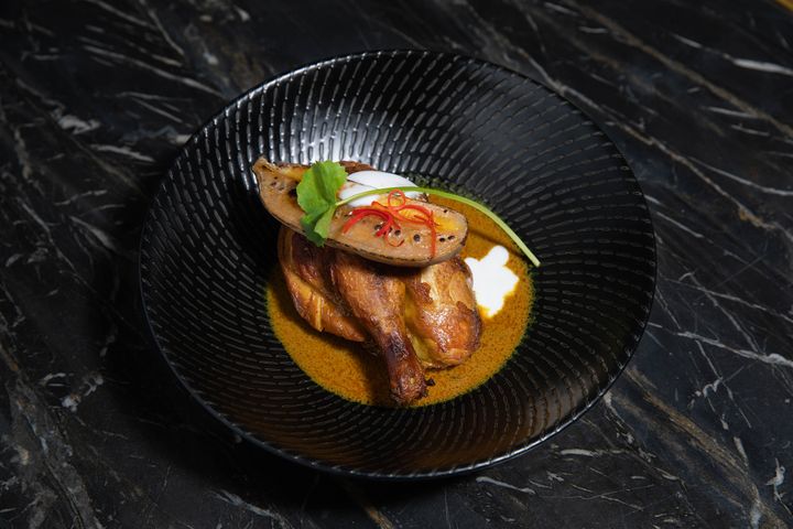 ▲芭蕉雞咖哩。　圖：Heavens Portfolio／提供