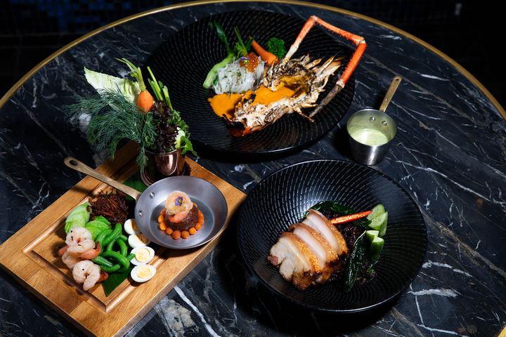 曼谷137柱套房飯店推出「泰國行旅」季節限定菜單。　圖：Heavens Portfolio／提供 