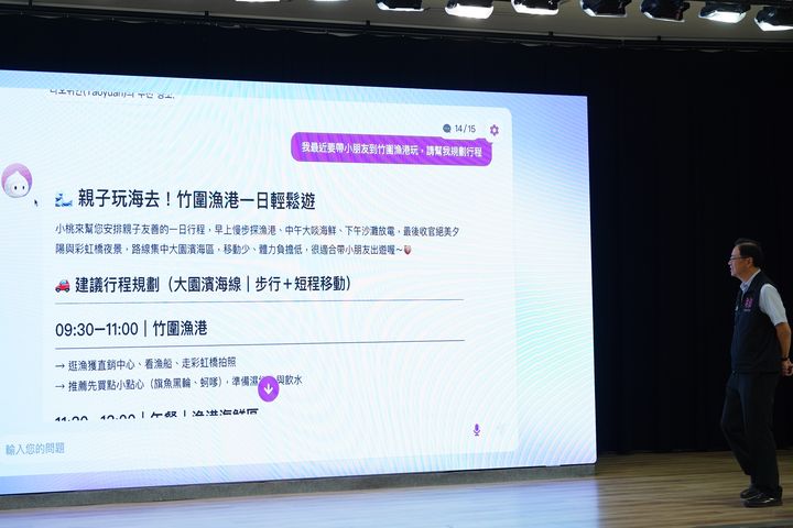 ▲桃園市政府正式推出「桃園 AI 旅遊助理~小桃」，並啟用「賞鳥即時影像」頻道，打造全台首創官方版多語智慧服務體驗。　圖：桃園市政府觀光旅遊局／提供