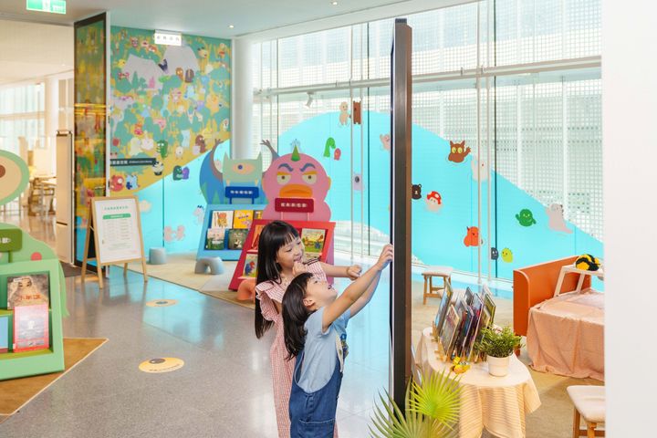 ▲「從野獸出發－有怪獸主題書展」現場照片。　圖：桃園市立美術館（攝影：林家賢）／提供