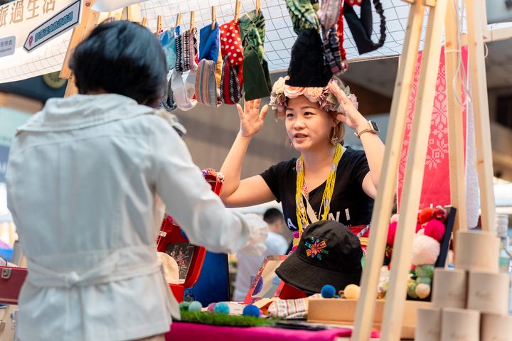 ▲部落好物展售區。　圖：交通部觀光署／提供