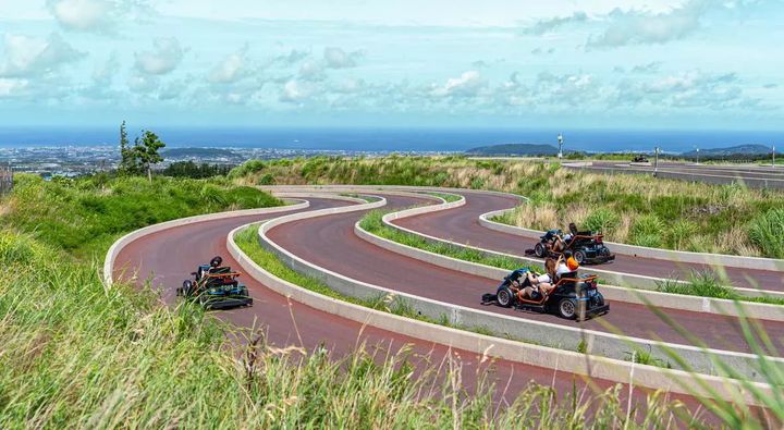 ▲挑戰速度的刺激感，可以選擇「9.81 濟州島公園」賽車體驗。　圖：KKday／提供