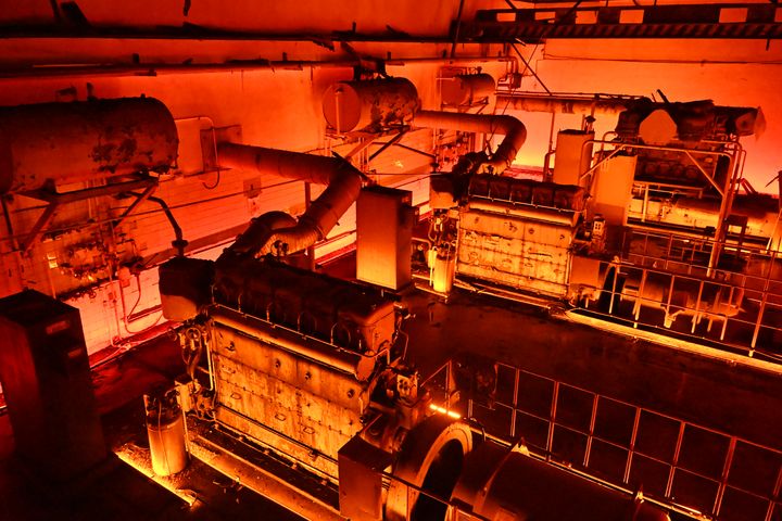 ▲第3屆「馬祖國際藝術島」作品－《軍魂之光》。　記者-謝旻蒨／攝