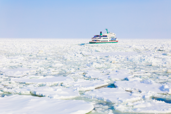 每年2月是北海道破冰船預約的高峰期。　圖：shutterstock／來源