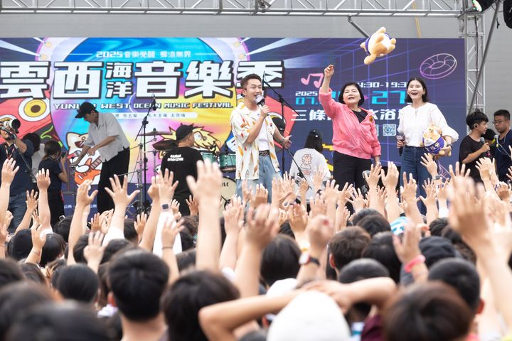 ▲四湖三條崙海水浴場連續第七年辦理雲西海洋音樂季，將串聯雲西廊帶提升轉型為「四湖三條崙海洋生態園區」。　圖：雲林縣政府／提供