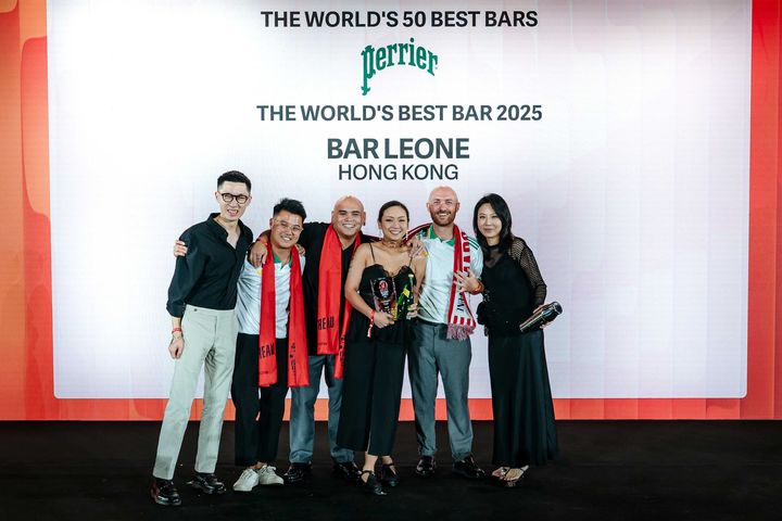 ▲香港 Bar Leone 榮登「世界50最佳酒吧」榜首，以義式熱情與創意調酒征服全球味蕾。　圖：香港旅遊發展局／提供
