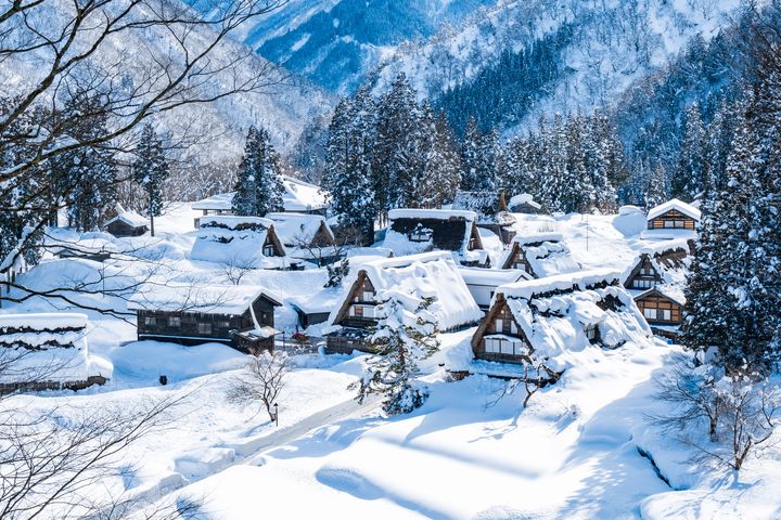 ▲富山五箇山合掌村獨有的冬日秘境寧謐之美,深植人心。 圖:太平洋旅行社/提供