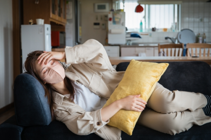 高燒不退是A型流感的典型症狀。 圖:Photo AC/來源