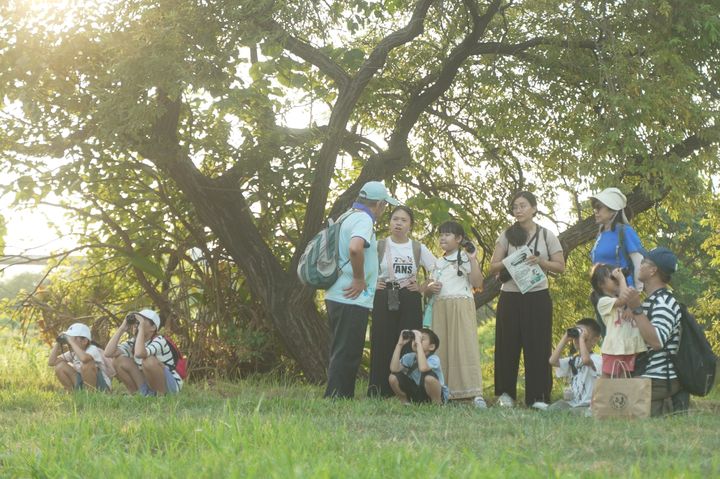 ▲環教課程體驗－賞鳥樂無比。　圖：新北市政府水利局／提供