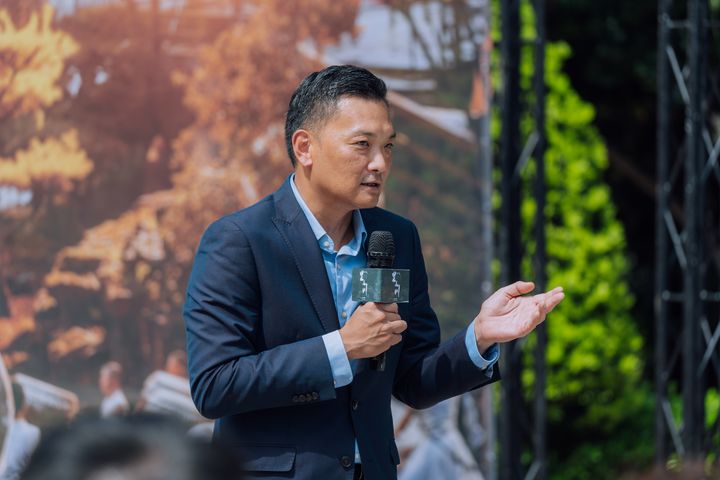 ▲台北市政府副秘書長俞振華。　圖：台北里山川公共藝術計畫／提供