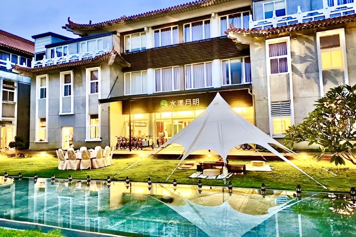 即日起專案合作推出全新「水・陸・空」主題體驗。　圖：水漾月明度假文旅／提供