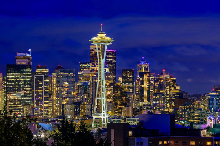 ▲到訪西雅圖，別錯過登上太空針塔，享受360度的西雅圖美景。　圖：shutterstock／來源