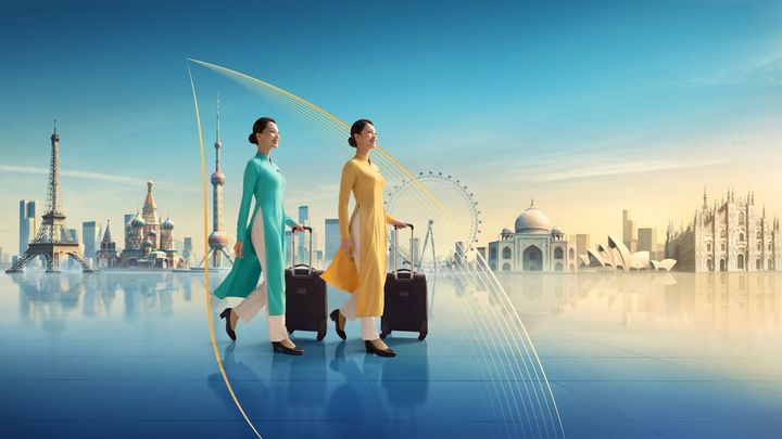 ▲越南航空即日起推出越南全境機票85折的優惠。　圖：越南航空／提供