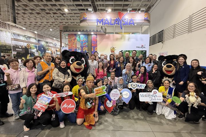 馬來西亞觀光局台北辦事處11/07-11/10參加「2025 ITF 台北國際旅展」，打造歷年最大參展規模。　圖：馬來西亞觀光局 ／提供