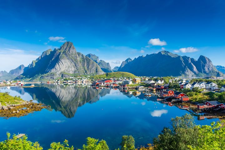 羅浮敦群島位於北極圈以北，是北歐封神攝影之境。　圖：shutterstock／來源 