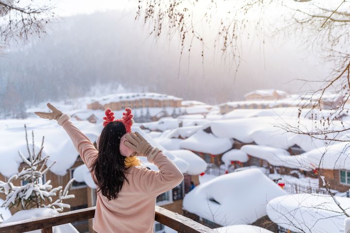 中國大陸東北地區冬季限定，雪鄉夢幻仙境。　圖：shutterstock／來源