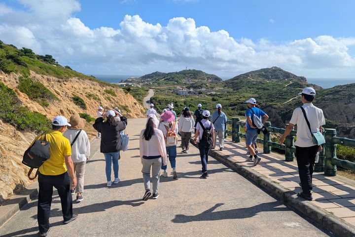 東莒島徒步慢旅。　圖：馬祖國家風景區管理處／提供