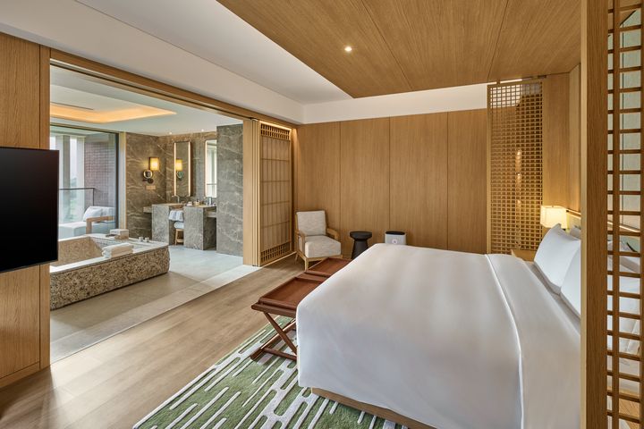 ▲新北北海溫泉洲際酒店－映岫套房。　圖：新北北海溫泉洲際酒店／提供