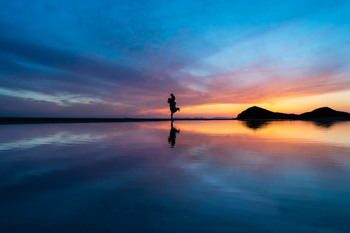「天空之鏡」父母之濱是香川的著名景點。　圖：shutterstock／來源