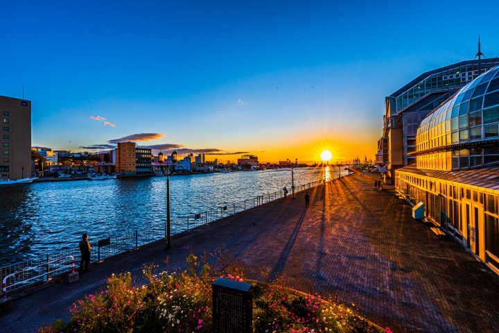 被譽為世界三大夕陽美景的釧路川。　圖：Photo AC／來源