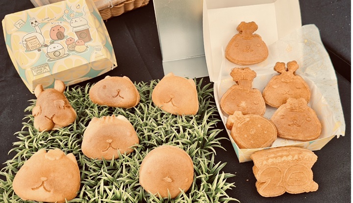 ▲假日限定！超萌水豚君造型雞蛋糕。　圖：新北市政府觀光旅遊局／提供