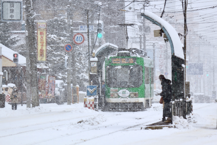 北海道札幌過去積雪景象。　圖：Photo AC／來源