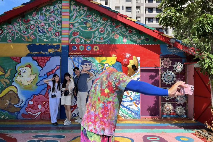 ▲台中景點－彩虹眷村。　圖：台中市政府觀光旅遊局／提供